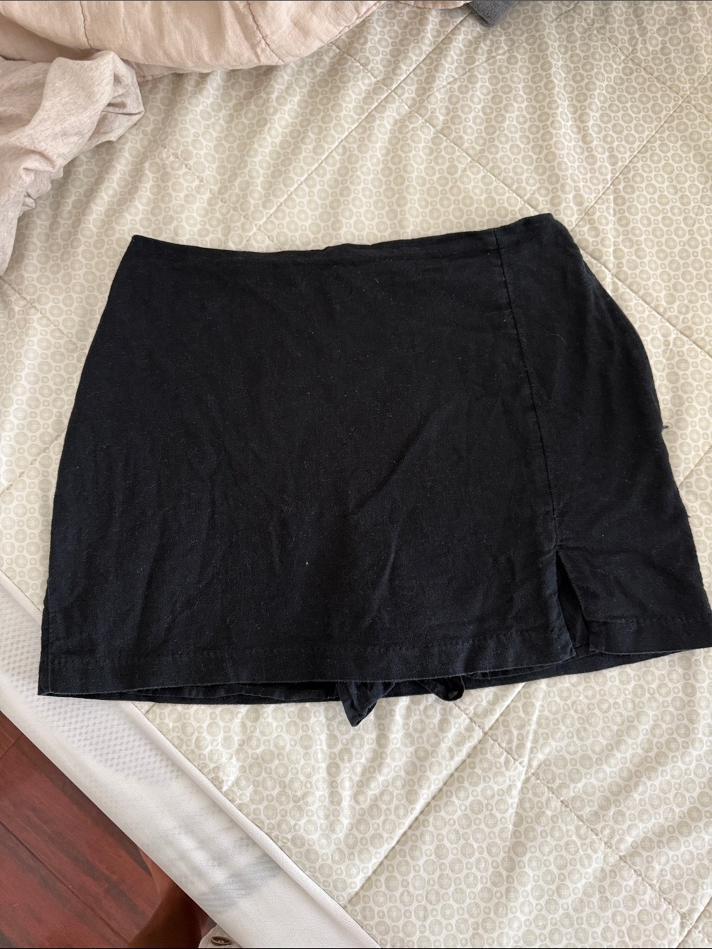 Abercrombie & Fitch Black Mini Skort
